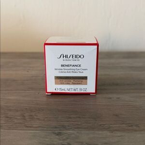 New Shiseido Benefiance Wrinkle Smoothing Eye Cream 15ml